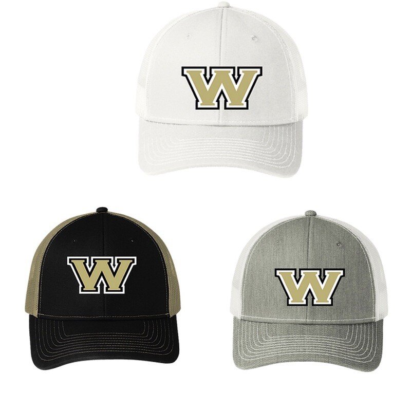 Snapback Embroidered Hat &quot;W&quot;