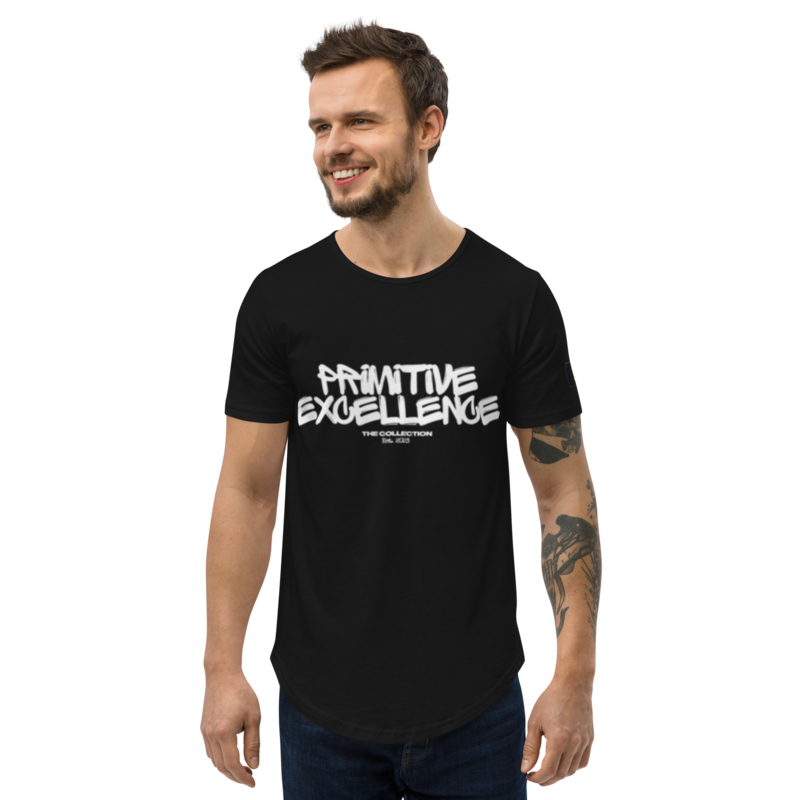 &quot;The Establishment&quot; Curved Hem Tee