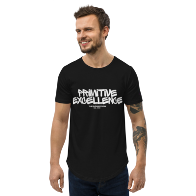 &quot;The Establishment&quot; Curved Hem Tee