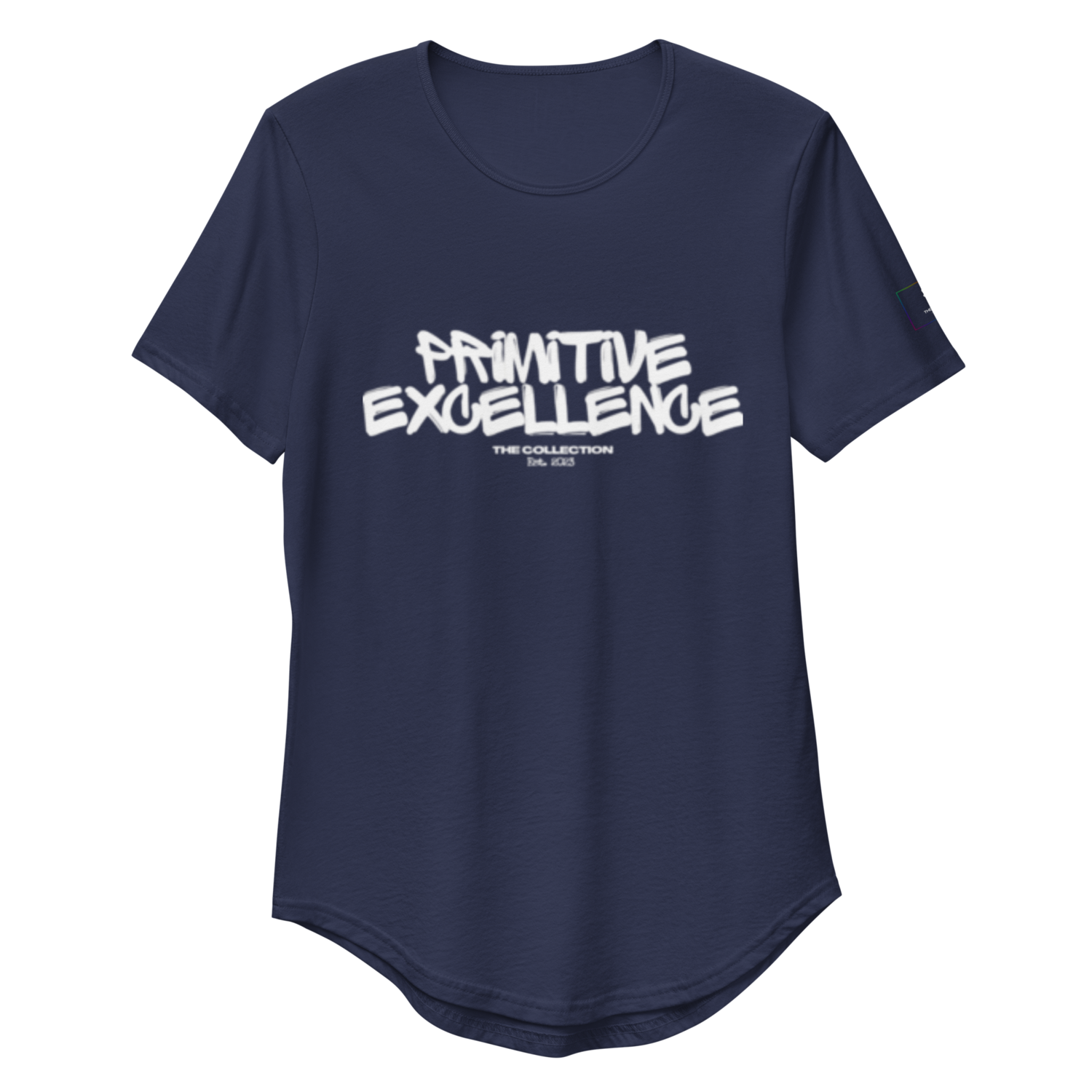 &quot;The Establishment&quot; Curved Hem Tee