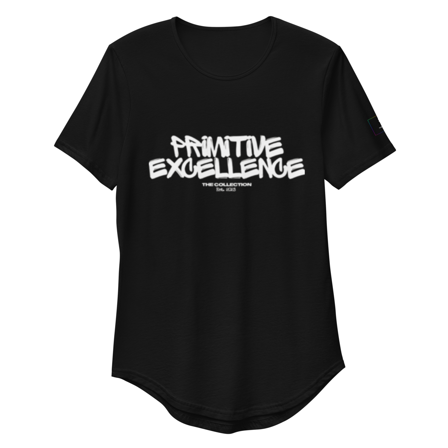 &quot;The Establishment&quot; Curved Hem Tee
