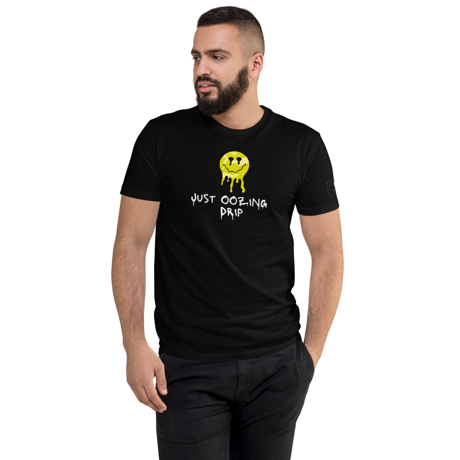 &quot;Just Oozing Drip&quot; Fitted Tee