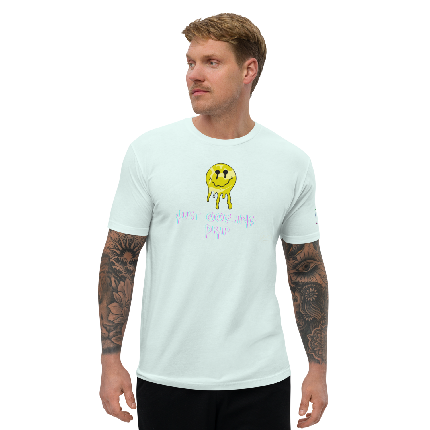 &quot;Just Oozing Drip&quot; Fitted Tee