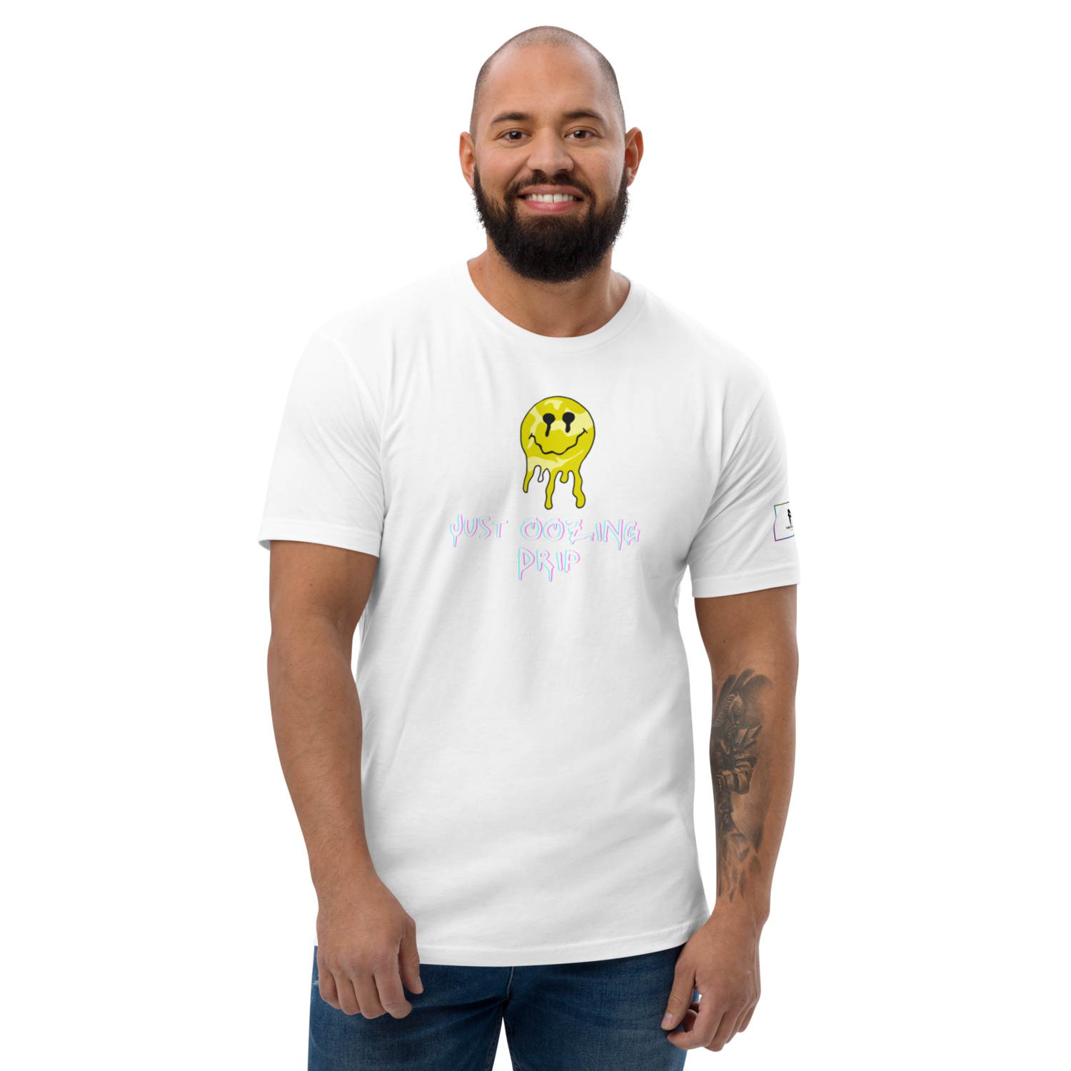 &quot;Just Oozing Drip&quot; Fitted Tee
