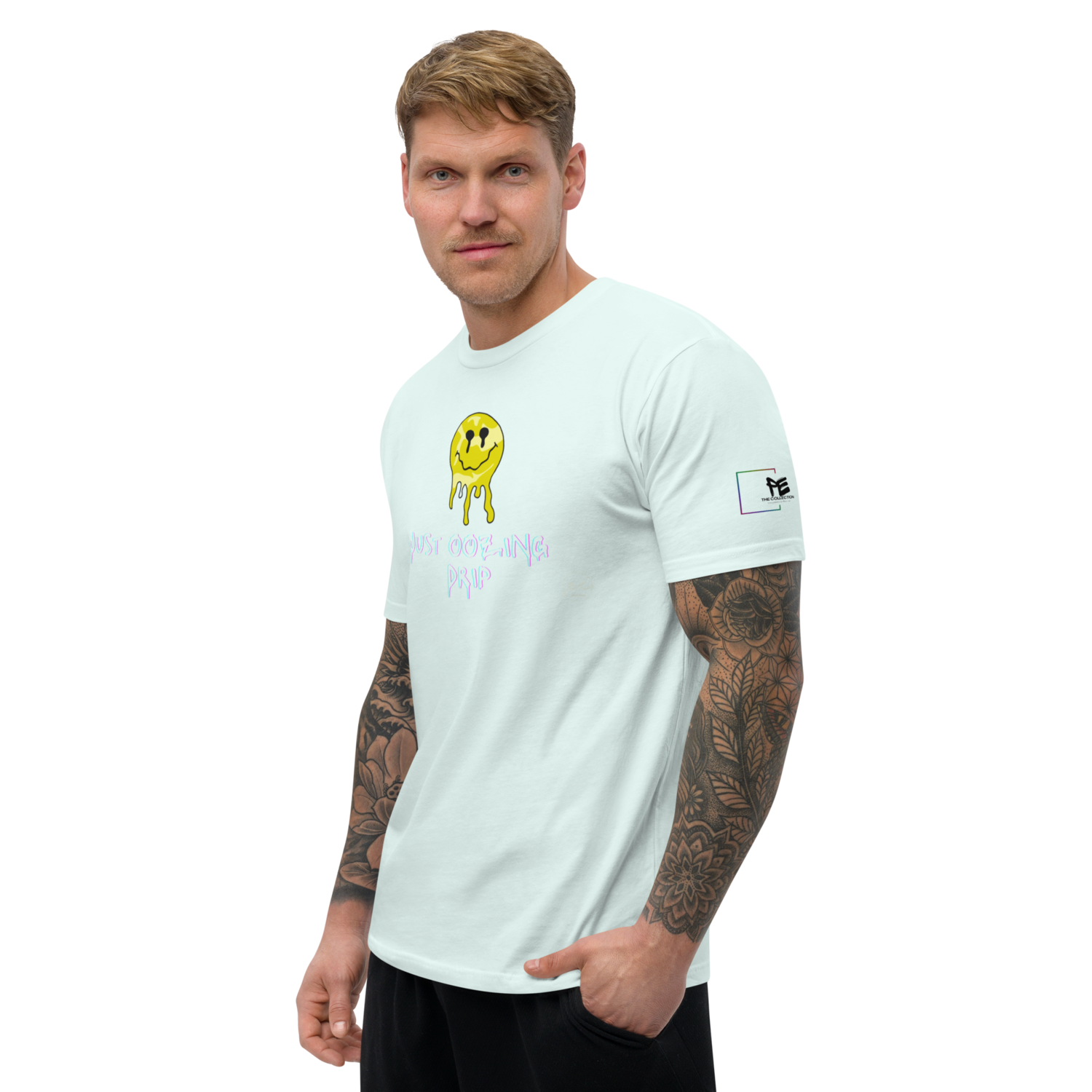 &quot;Just Oozing Drip&quot; Fitted Tee