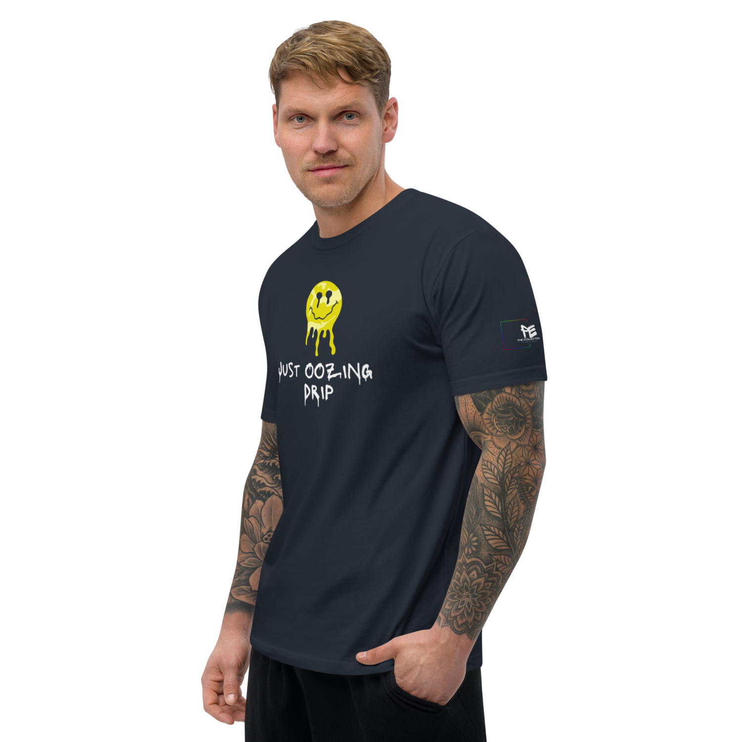 &quot;Just Oozing Drip&quot; Fitted Tee