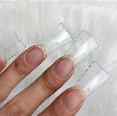 Duck Feet Clear Nails