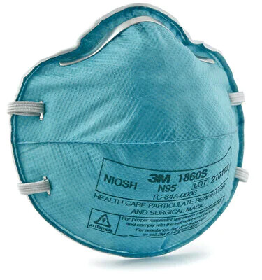 1860S N95 Mask (SKU# 055-3M1860)