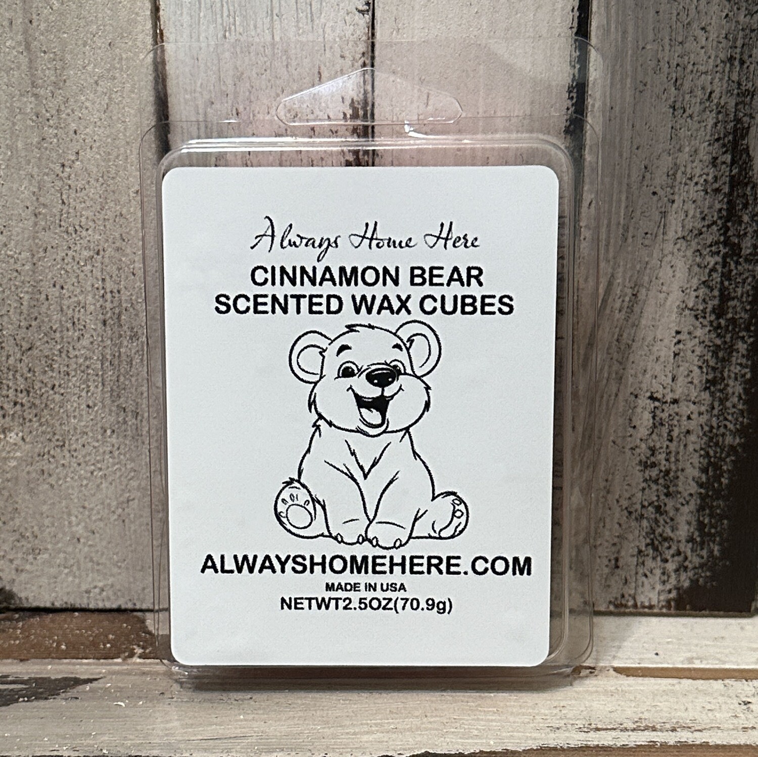 Cinnamon Bear Scented Wax Cubes (6)