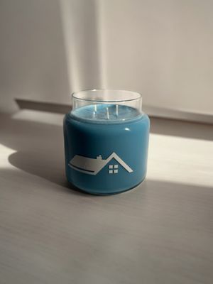 Mountain Air | Soy wax candles in glass jar 22 OZ | handmade in USA