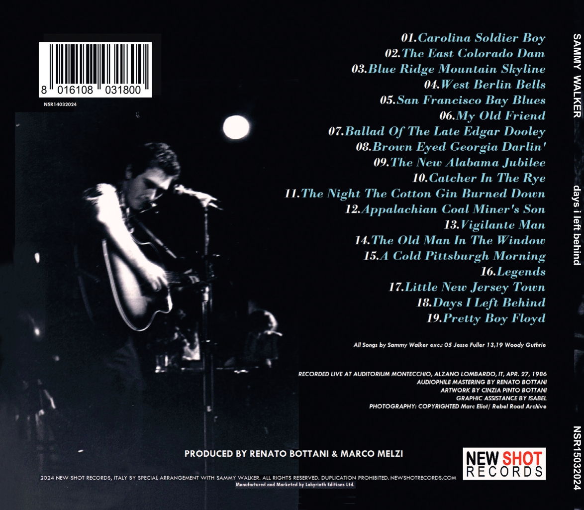 洋楽 SAMMY WALKER Sammy Walker - Digital Album