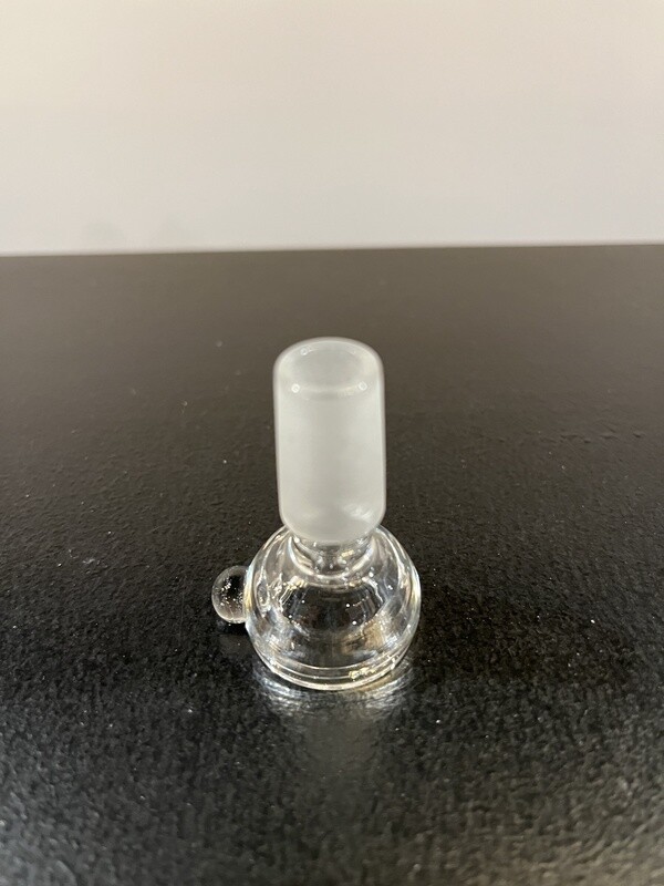 Clear Flower Bowl Piece