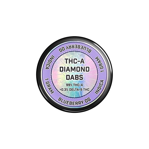 Elyxr LA THC-A Diamond Dabs, Flavor: Blueberry OG