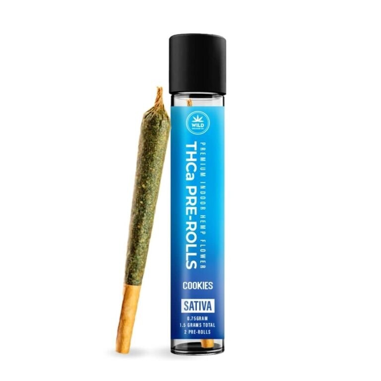 Wild Orchard THCa Pre-Rolls 2ct, Flavor: Cookies Sativa