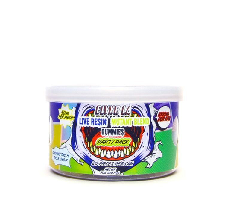 ELYXR Mutant Blend Gummies | 1000mg, Flavors:: Elyxr LA live resin mutant blend