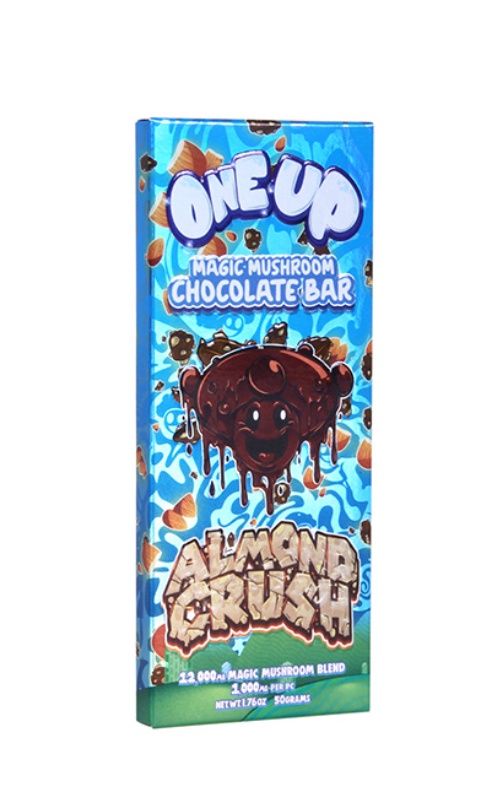 One Up Magic Mushroom Chocolate Bar | 12000mg, Flavor:: Almond Crush