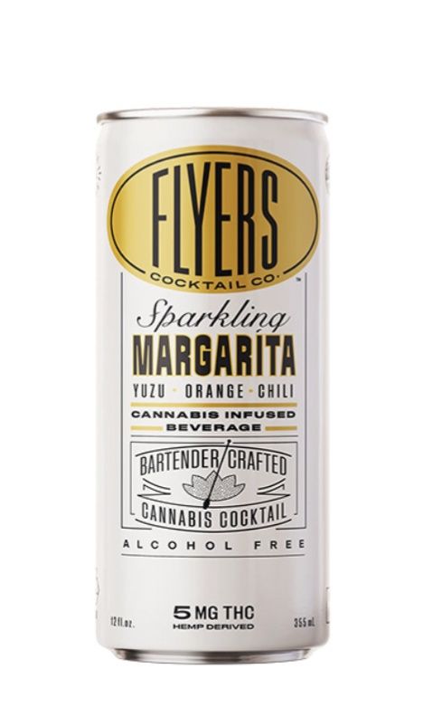 Flyers Sparkling Cocktails 5 Mg, Flavor: Margarita
