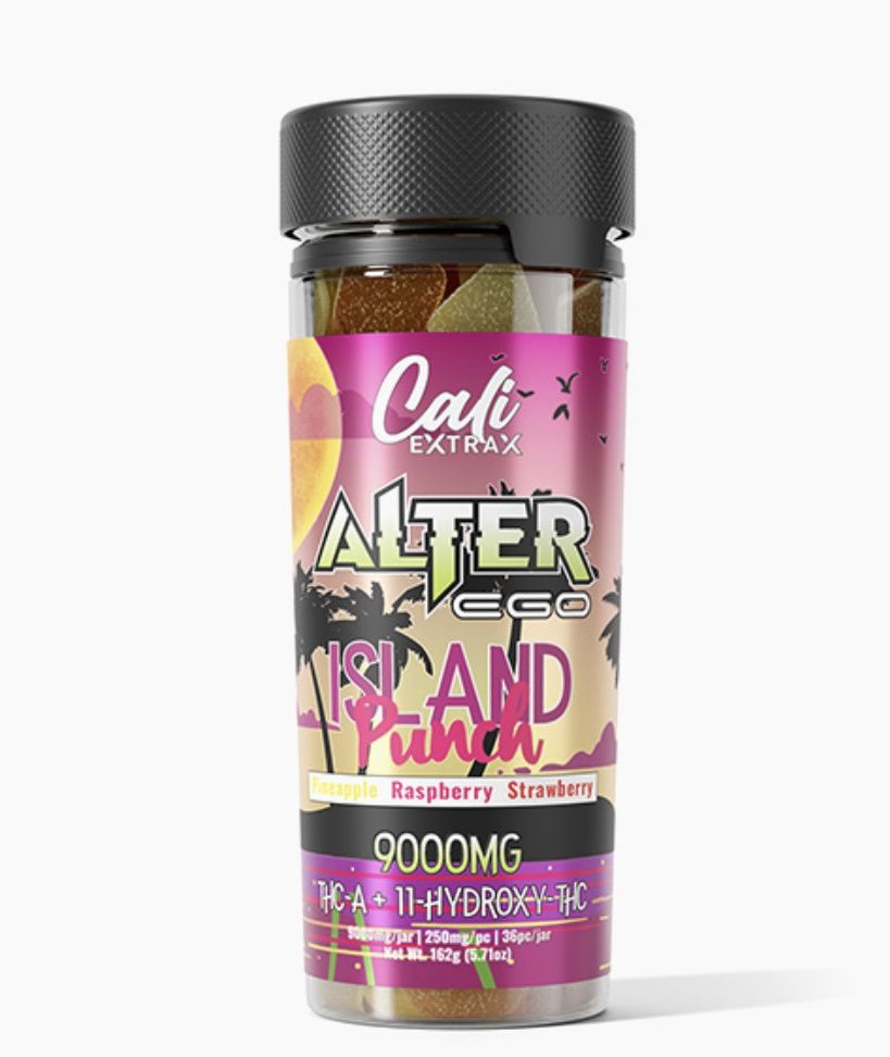 CALI EXTRAX ALTER EGO GUMMIES | 9000MG, Flavor: Island punch
