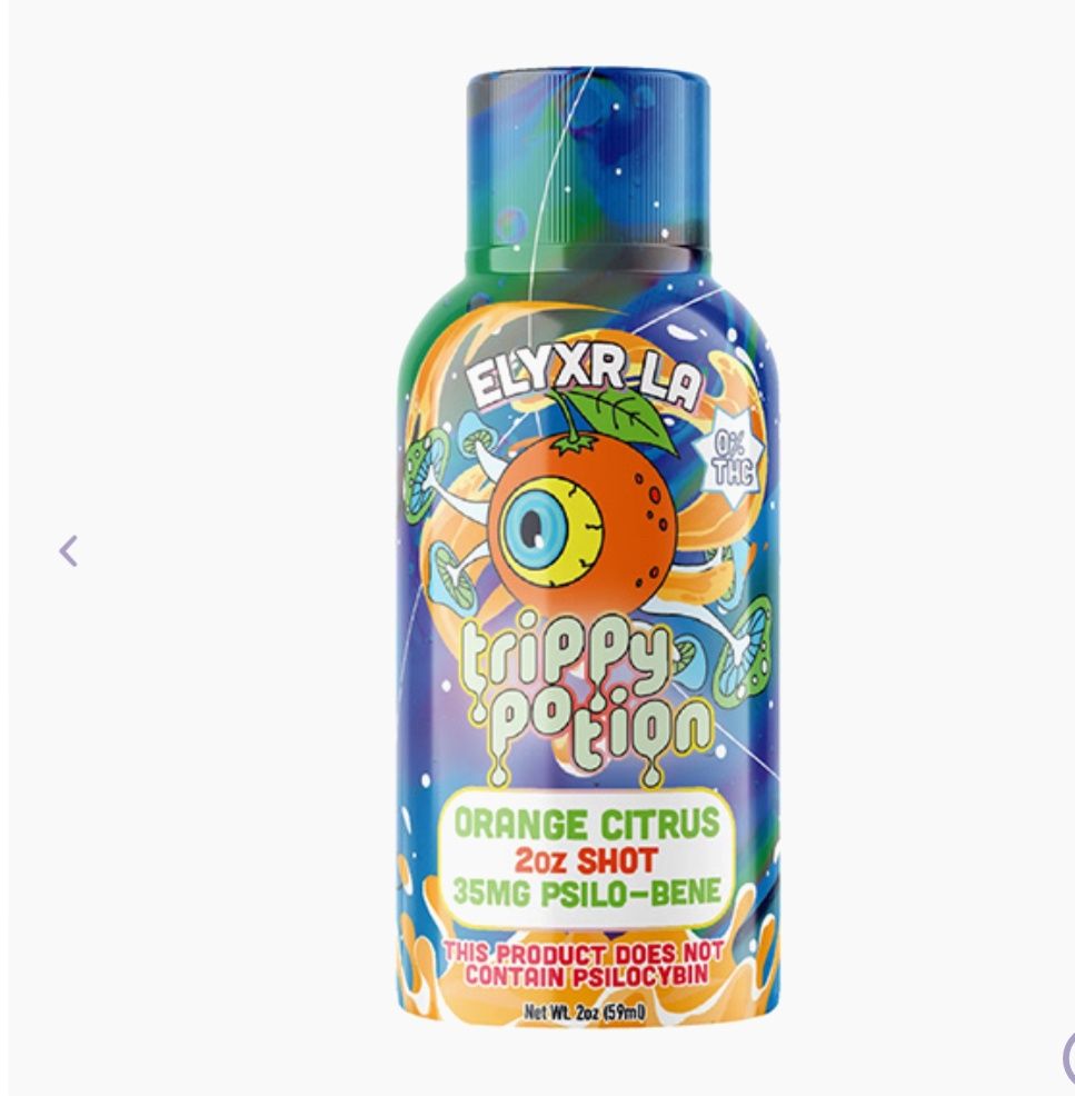 ELYXR TRIPPY POTION SHOT | 2OZ, Flavor: Orange citrus