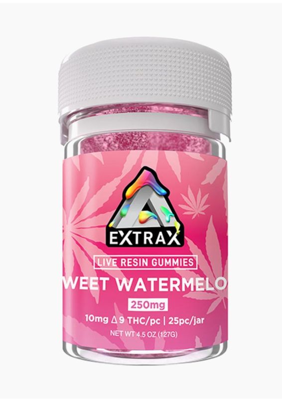 DELTA EXTRAX LIVE RESIN DELTA 9 THC GUMMIES | 25 count