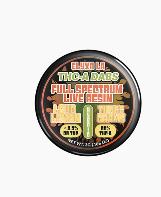 ELYXR THC-A LIVE RESIN DABS | 3G
