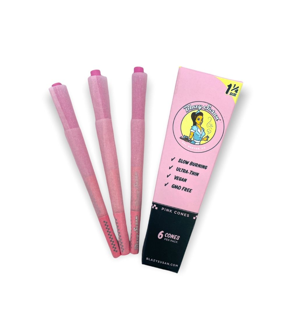 Blazy Susan -  Pink Cones, Pack Size:: 1 1/4 Six pack Cones
