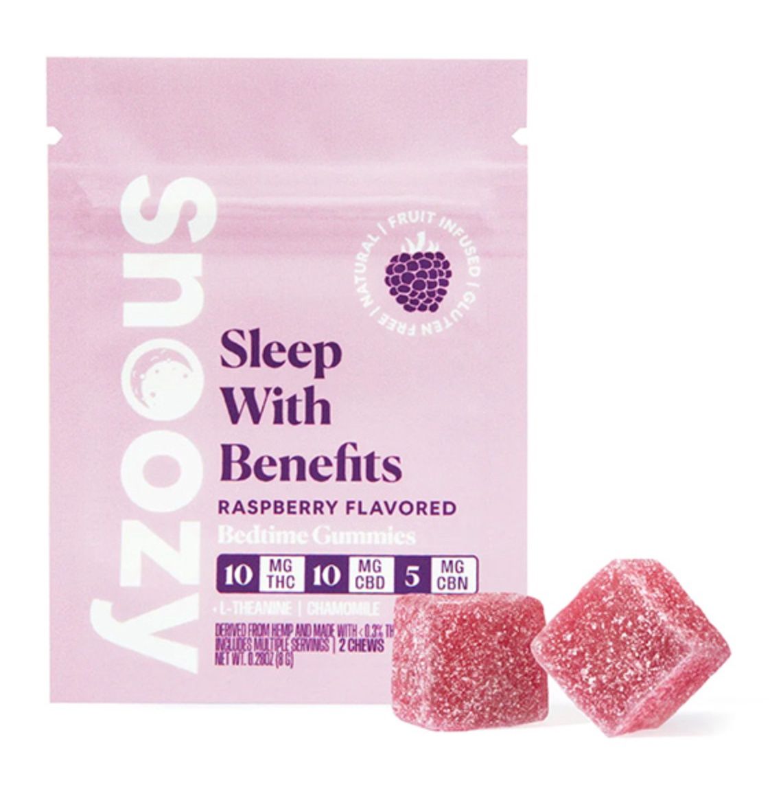 Snoozy Bedtime Gummies SLEEP WITH BENEFITS Extra Strength, Pack Size:: 2 counts