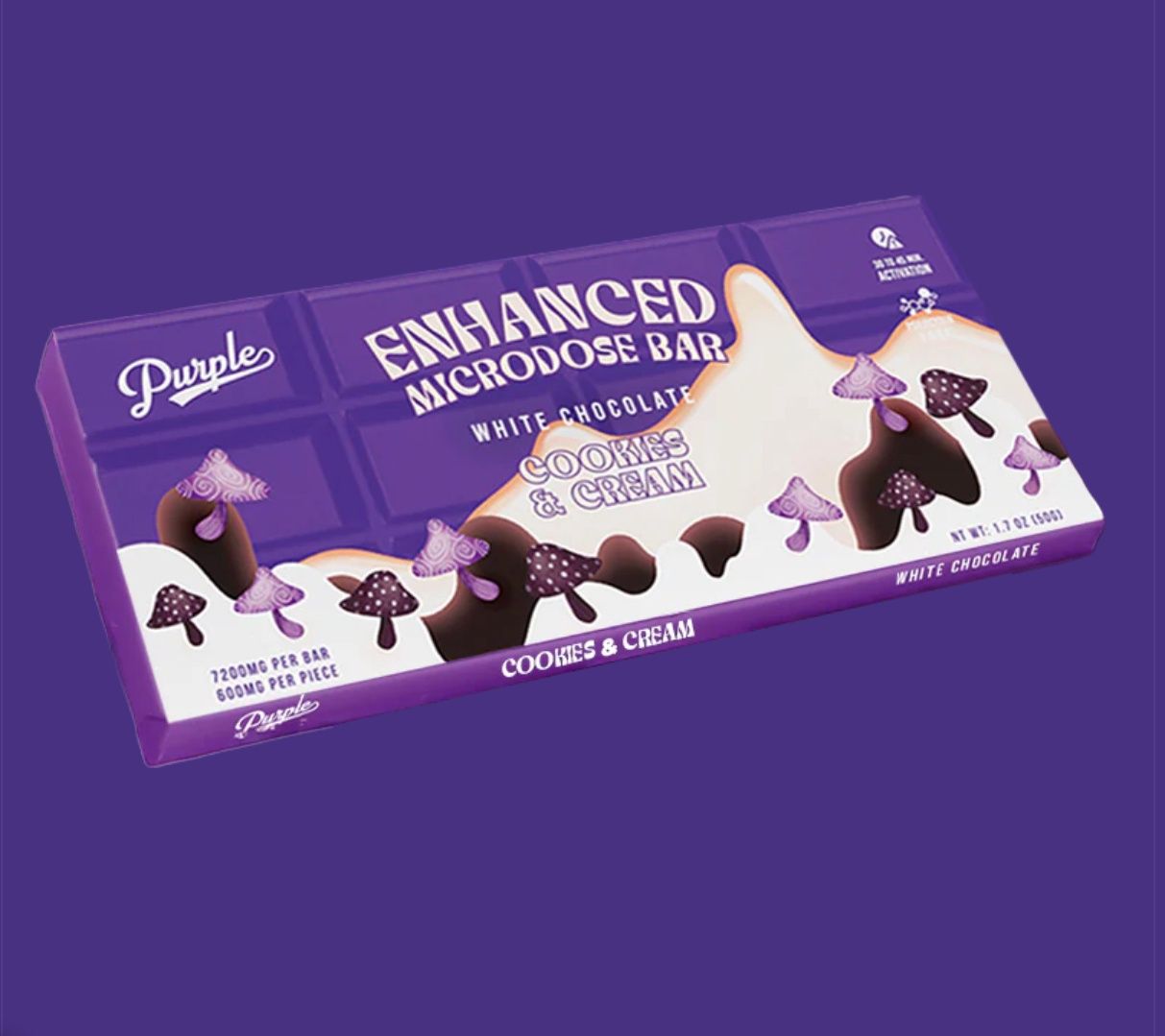 PURPLE ENHANCED MICRODOSE BAR | (12CT) 7200MG