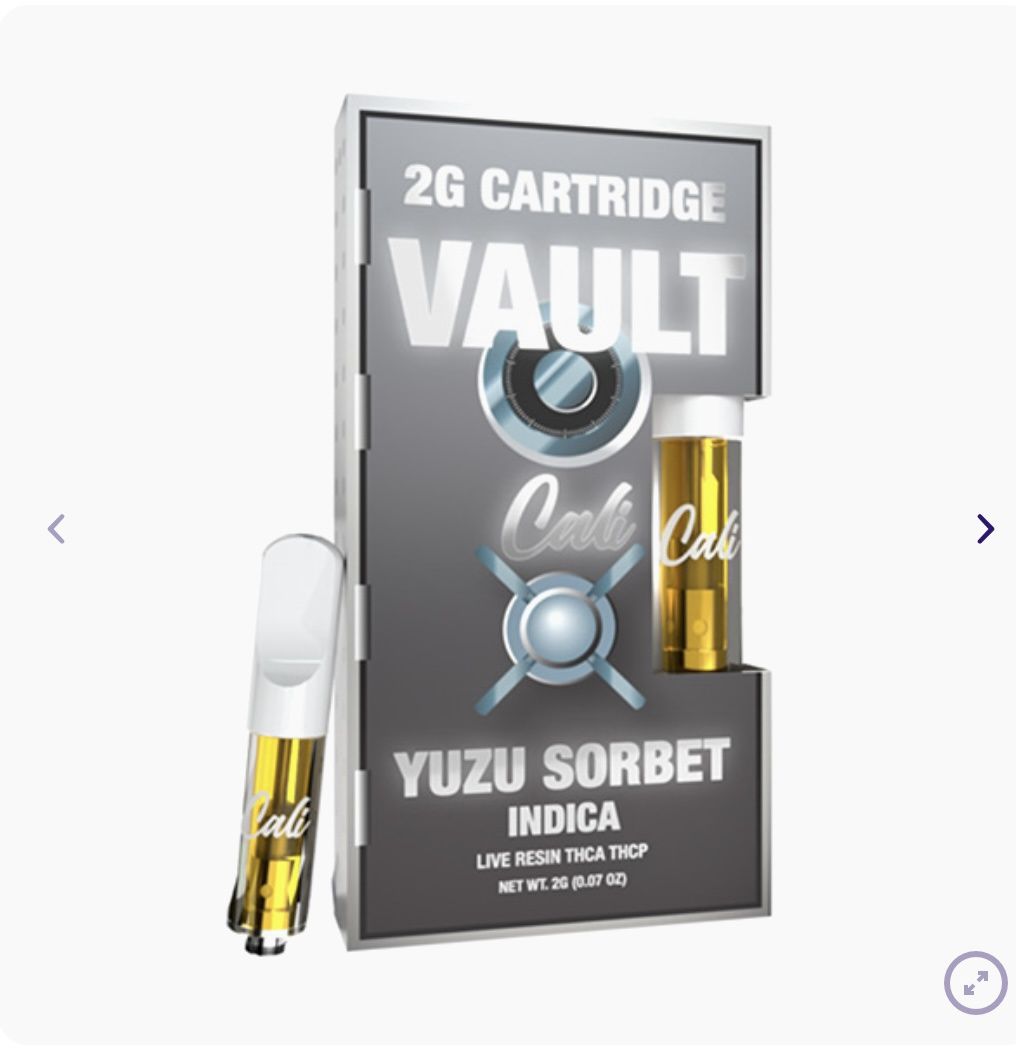 CALI VAULT THCA + THCP CARTRIDGE | 2G