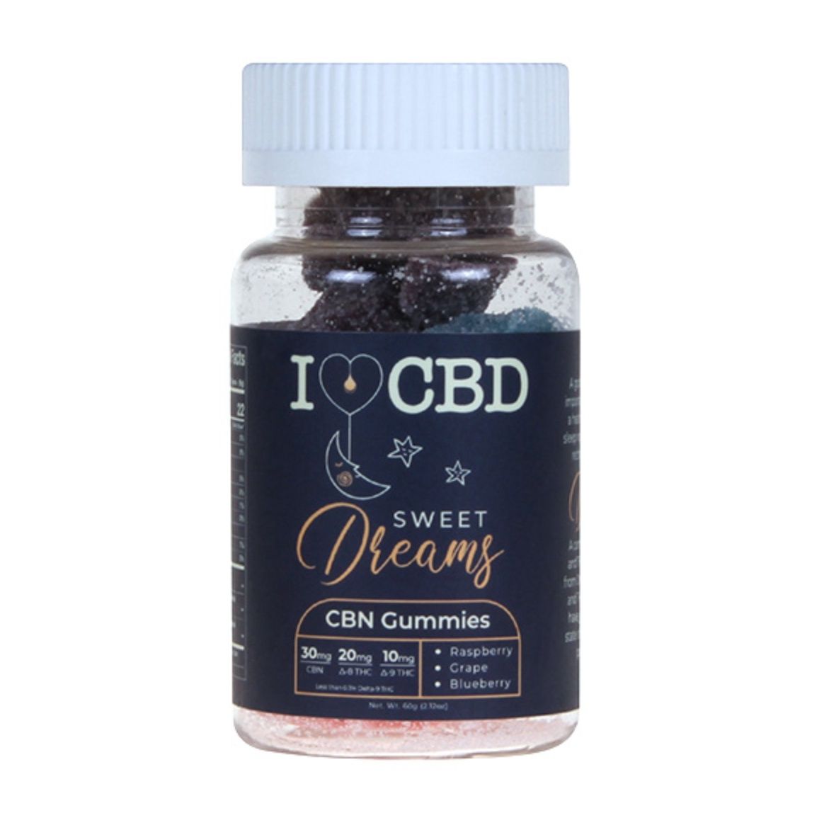 I HEART CBD SWEET DREAMS GUMMIES | 600MG