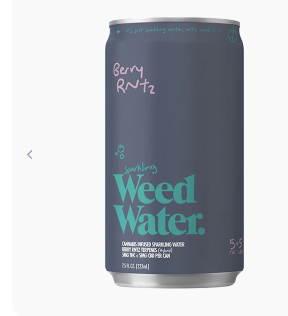 Bad days D9 + CBD weed water 222ml, Flavor: Berry rntz