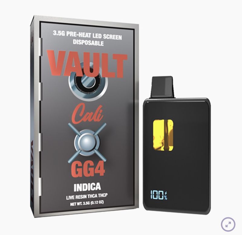 Cali vault thca + THCP disposable
