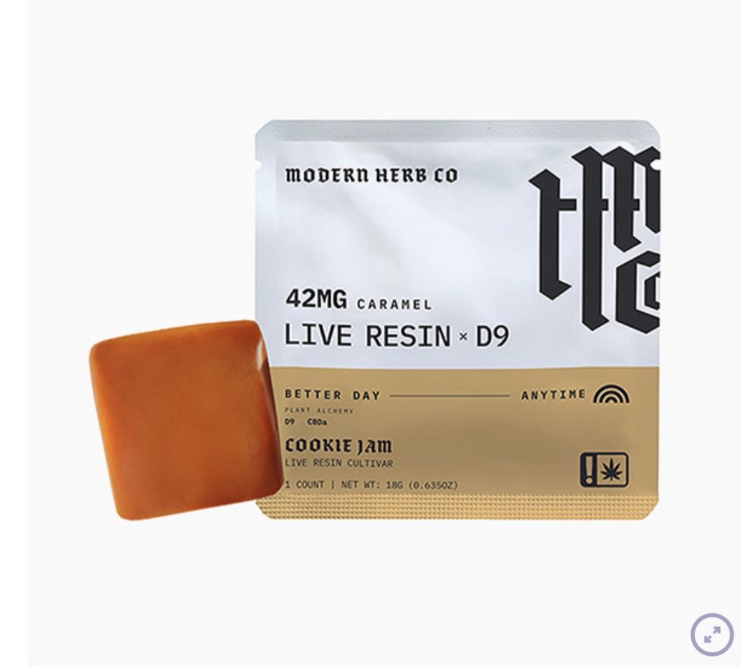 MODERN HERB CO D9 CARAMELS – ANYTIME | (1CT) 42MG