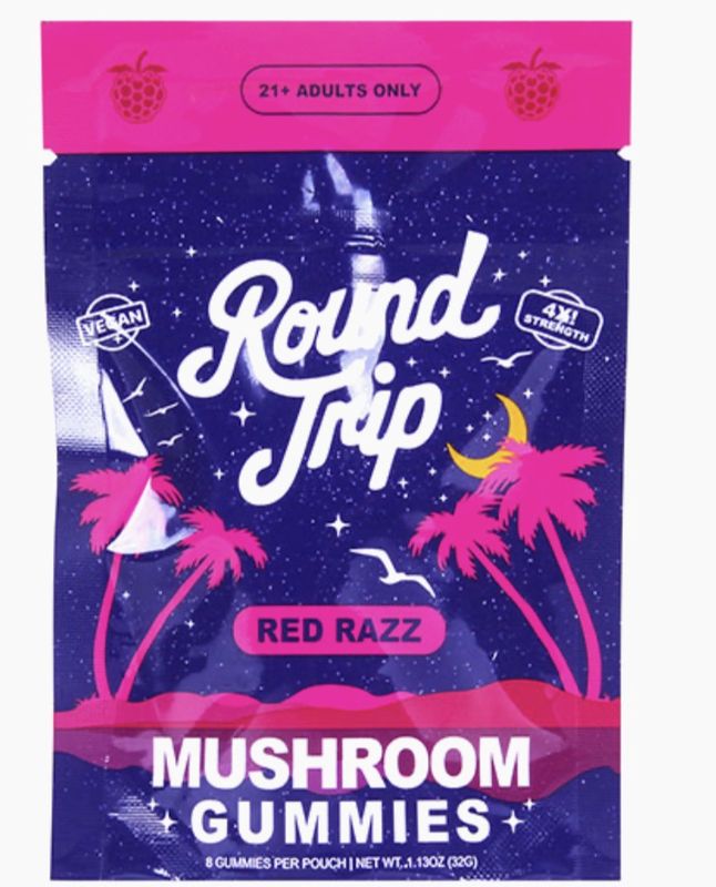 ROUND TRIP MUSHROOM GUMMIES | 8 COUNT