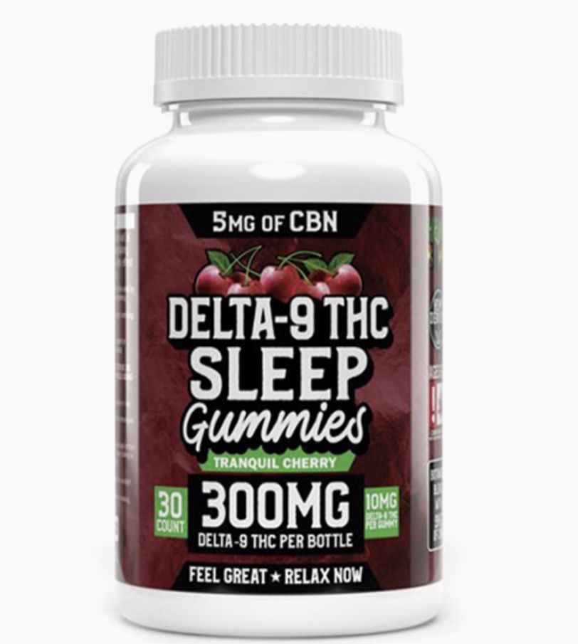 HEMP BOMBS DELTA-9 SLEEP GUMMIES – TRANQUIL CHERRY | (30CT) 300MG