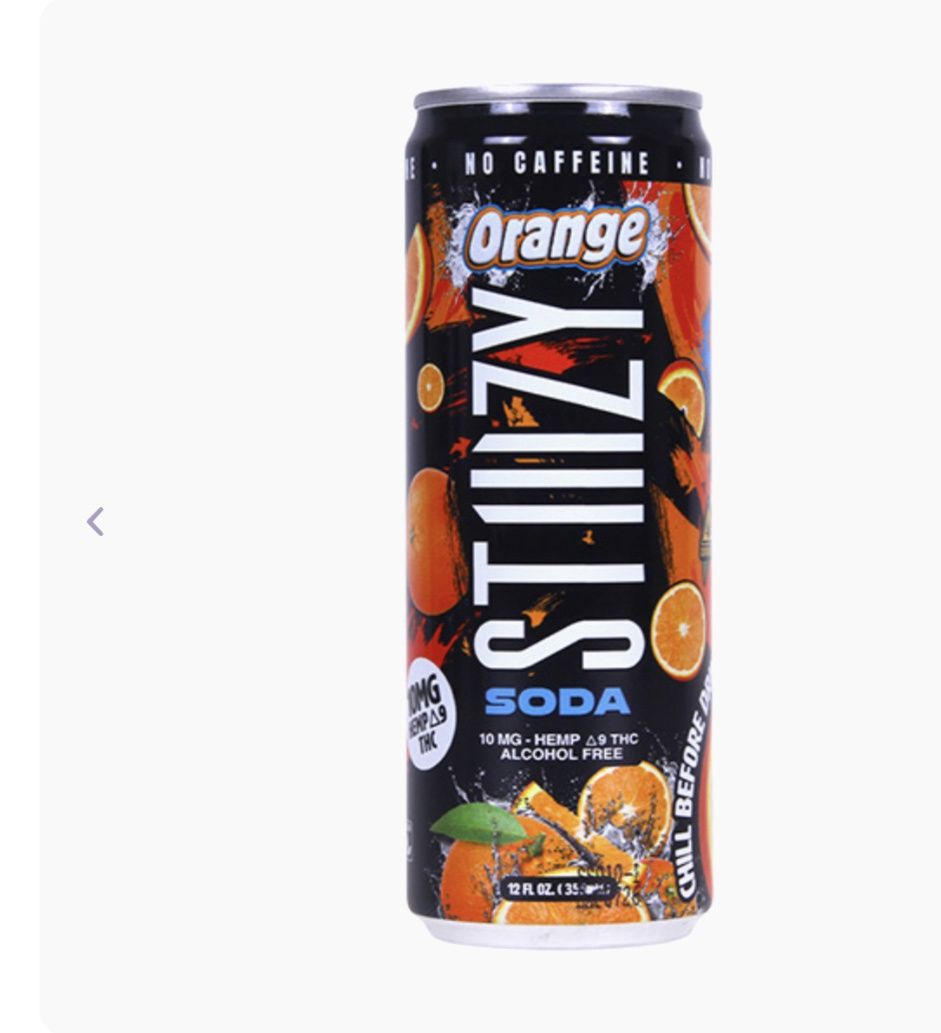STIIIZY THC INFUSED SODA | (10MG) 12OZ., Flavor: Orange