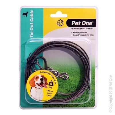 Pet One Tie Out Cables