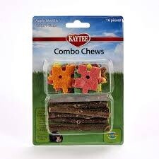 Kaytee Combo Chews Apple Wood &amp; Crispy Puzzle