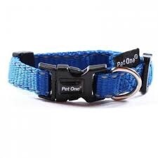 Pet One Reflective Collar - Blue
