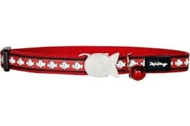 Red Dingo Reflective Cat Collar