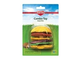 Kaytee Combo Chews Crispy & Wood Hamburger