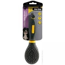 Pet One Pin &amp; Bristle Brush