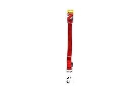 Pet One Reflective Nylon Lead - Red