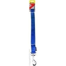 Pet One Reflective Nylon Lead - Blue