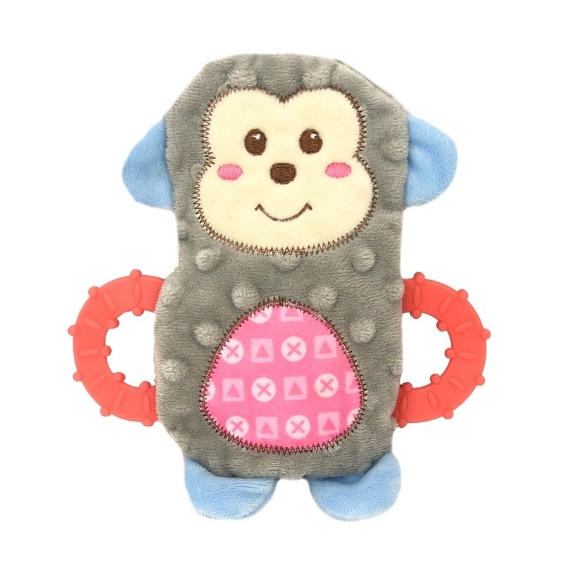 Snuggle Puppy Monkey with Teether