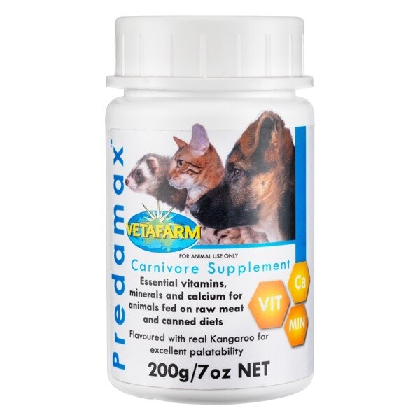 Vetafarm Predamax Raw Food Supplement
