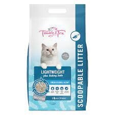 Trouble &amp; Trix Lightweight Cat Litter with Baking Soda