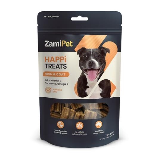 ZamiPet HappiTreats Skin &amp; Coat