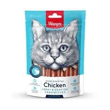 Wanpy Cat - Chicken Jerky and Codfish Sandwiches