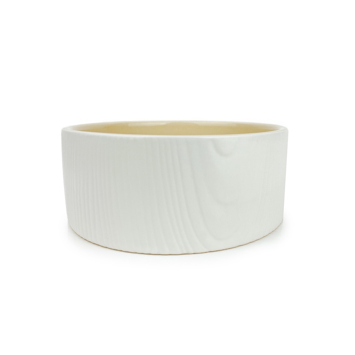 Barkley &amp; Bella Ceramic Bowl Ripple Sand